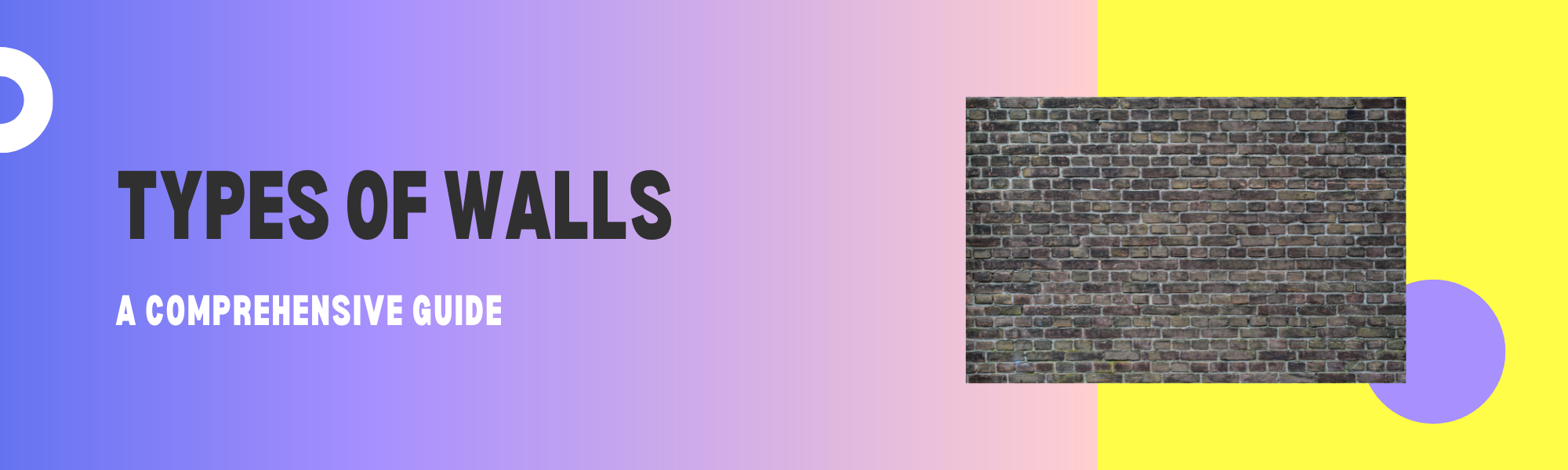 Read more about the article Types of Wall: A Comprehensive Guide for Quantity Surveyors